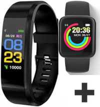 2 Smart Watch 1 przesylka M115 i Y68 srebrna koperta inteligentne opas