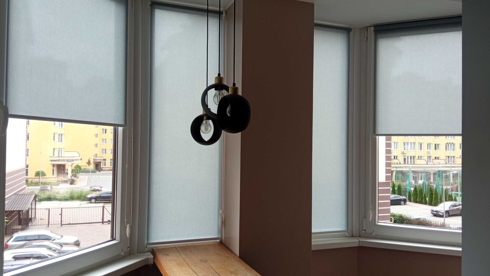 День-ніч * Ролети тканинні * Римські штори * Жалюзі * Мультиштори