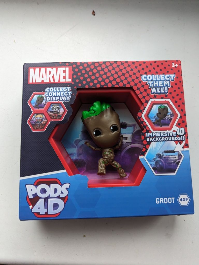 Figurka Groot Marvel Pods 4D