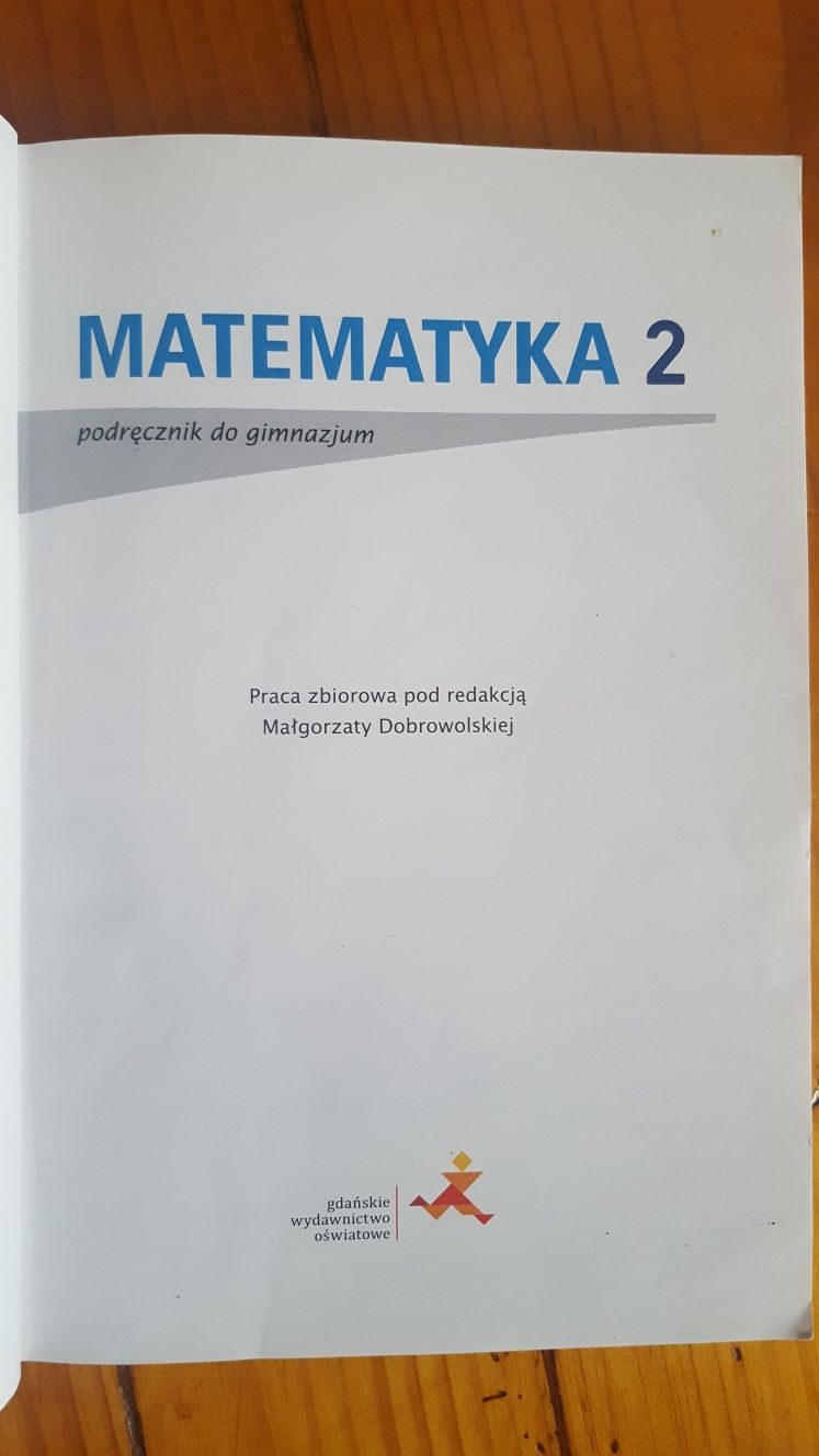 Używany podręcznik do gimmazjum matematyka 2 GWO