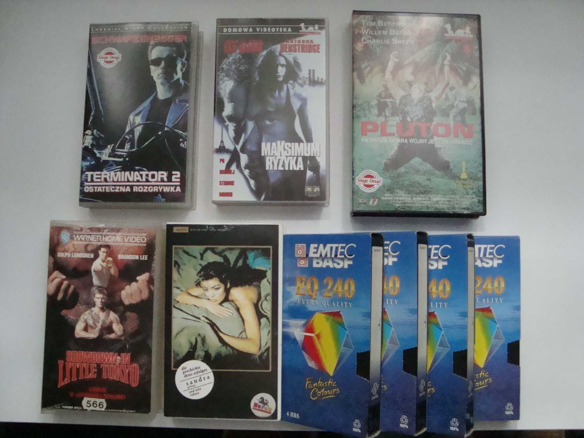 Zestaw kaset VHS