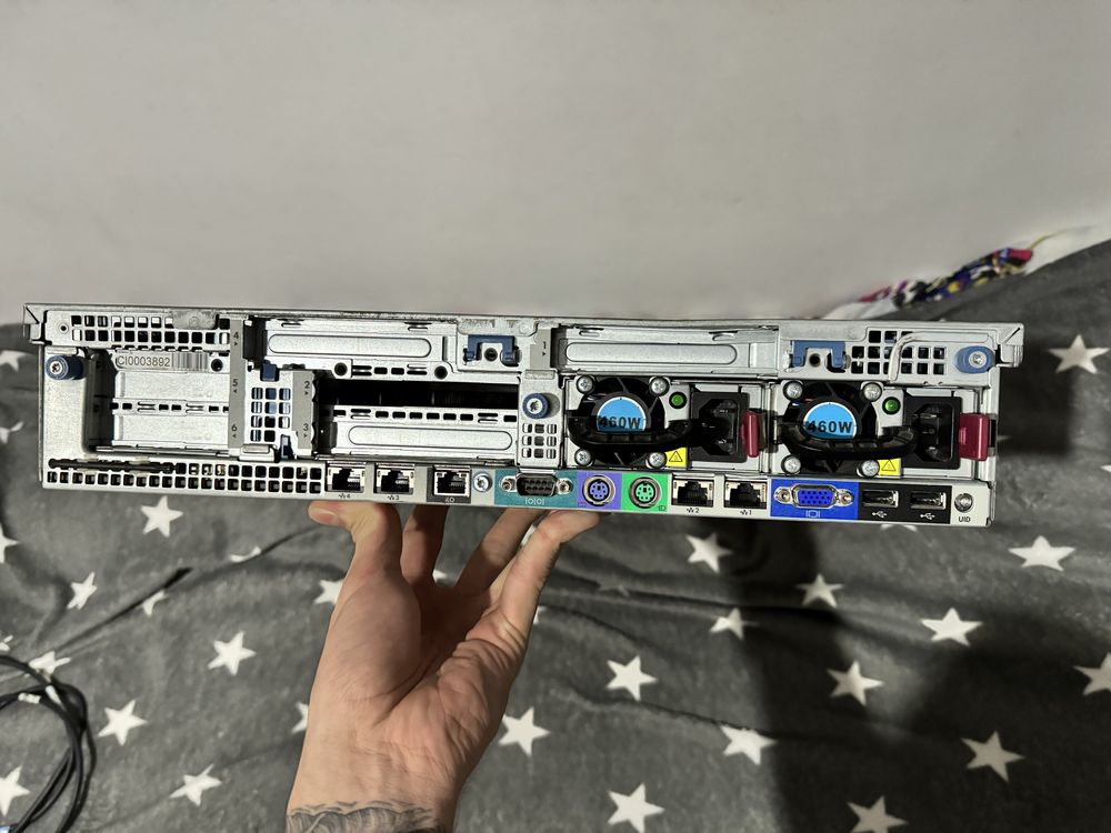 Serwer HPE ProLiant DL380 Gen 6 - sprawny