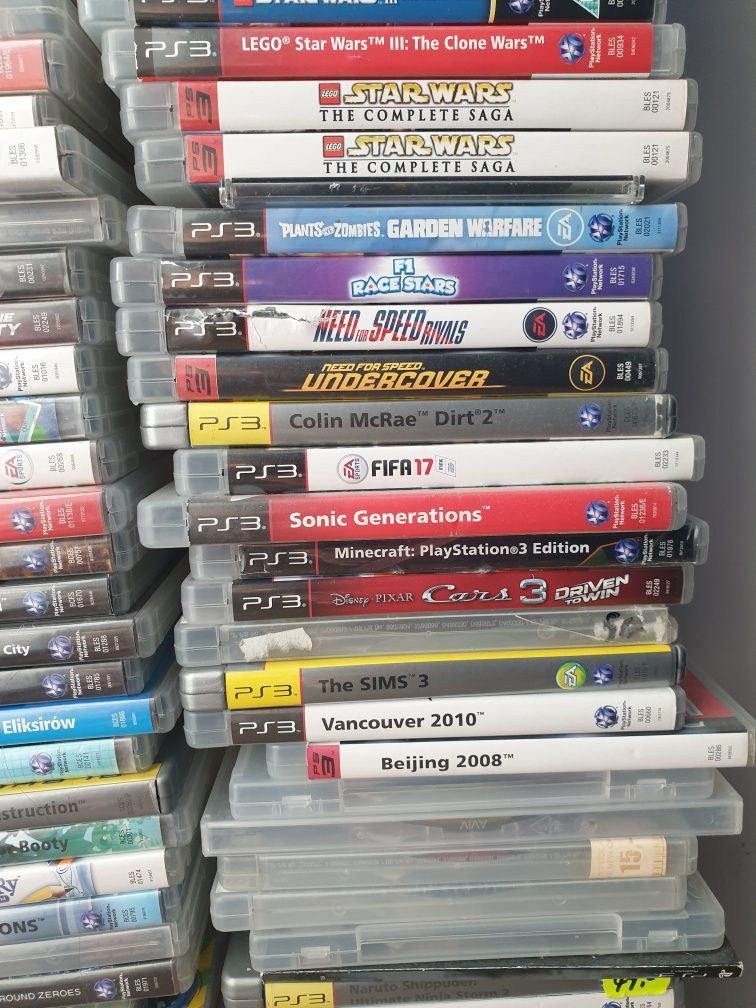 Ps3 PlayStation 3 Gry minecraft lego fifa sonic nfs