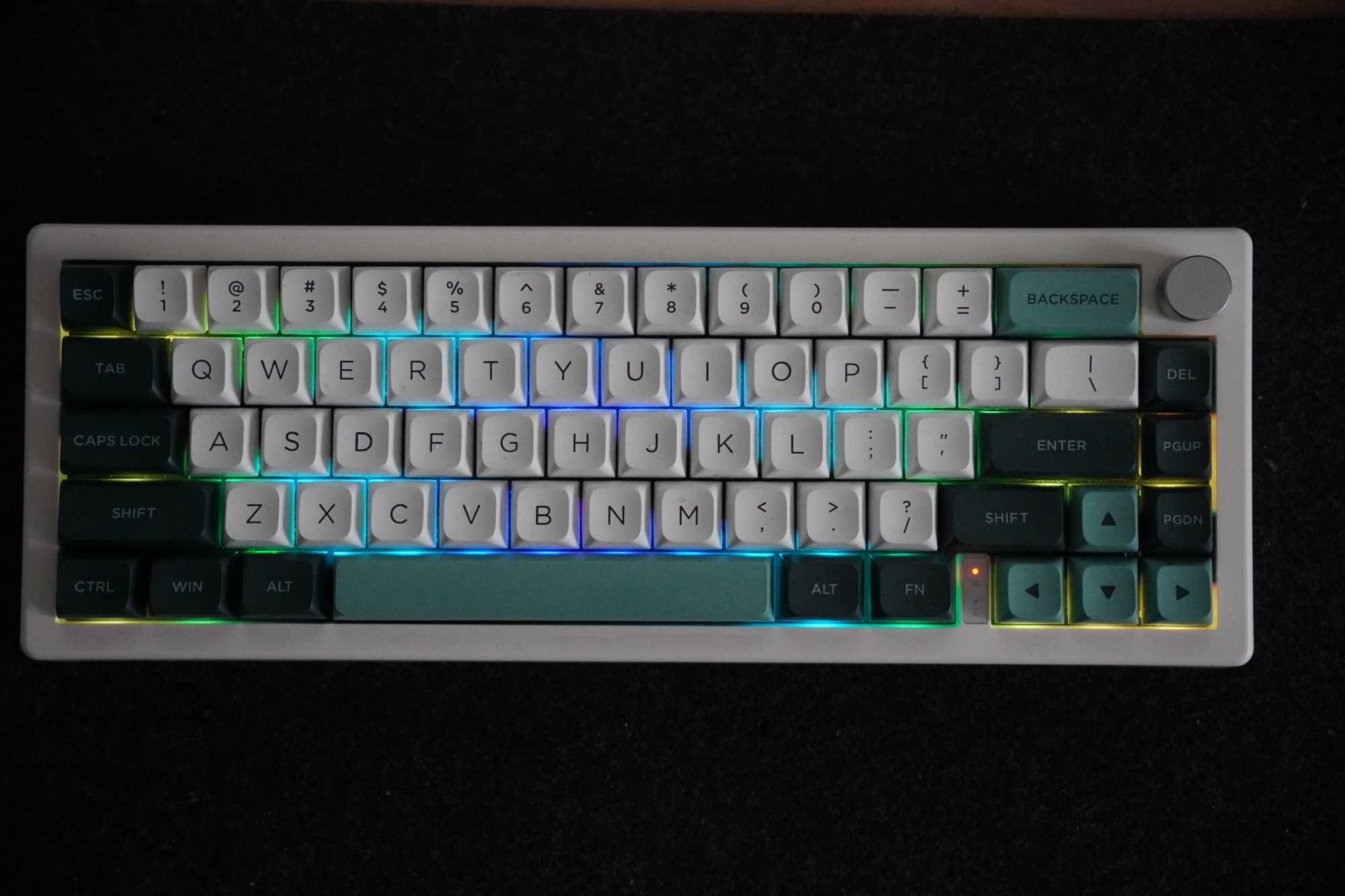 Klawiatura mechaniczna Zuoya GMK67 Gateron Yellow !