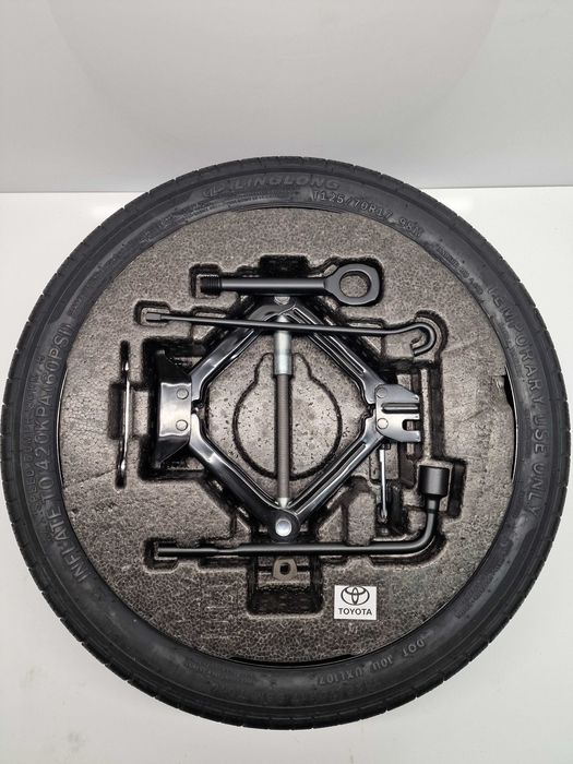 Koło dojazdowe + zestaw TOYOTA 17"