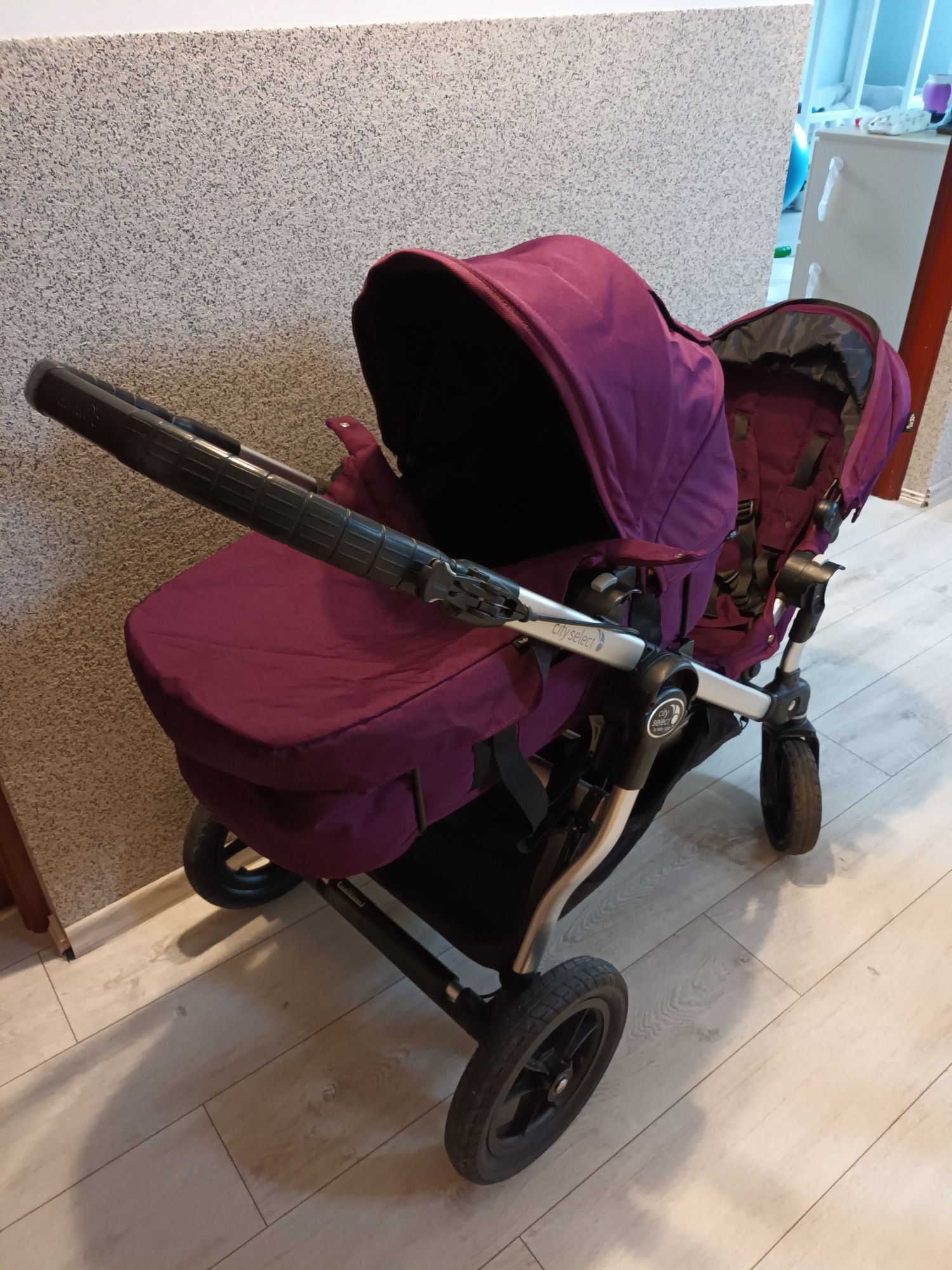 Wózek baby jogger city select,  rok po roku, dla bliźniąt