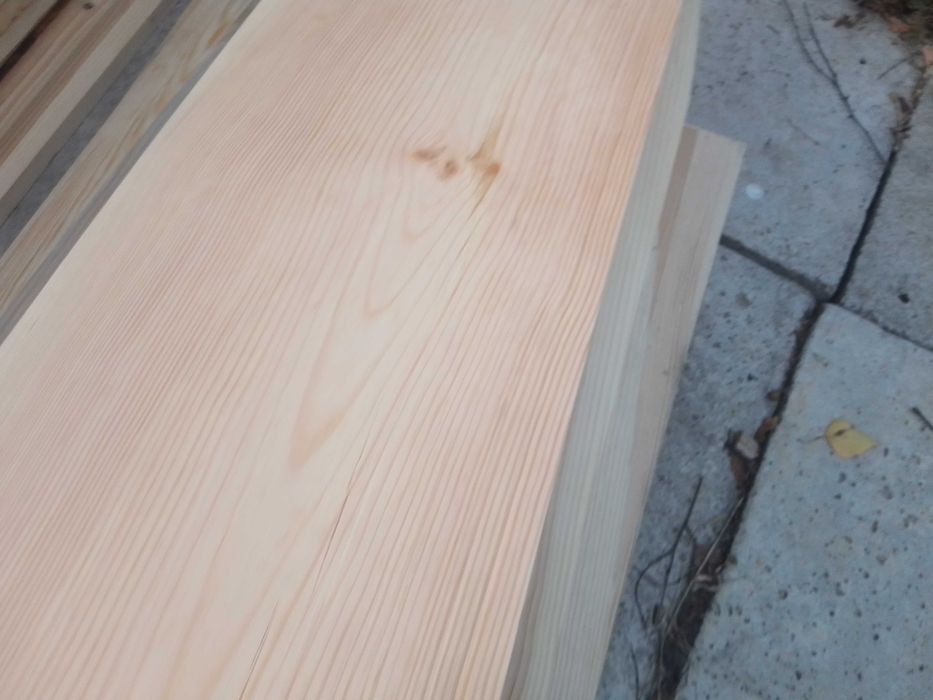 Nowa deska tarasowa 120x20x2 cm, świerkowa