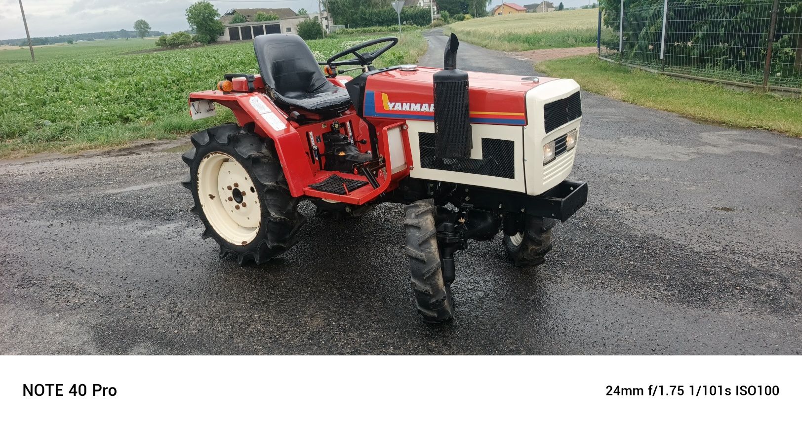 Traktorek ogrodniczy yanmar F16D#4x4# 3cylindry dizel