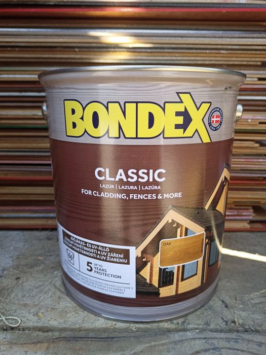 Lazura BONDEX classic 9 kolorów puszki 5 litrów nowe warto !!!