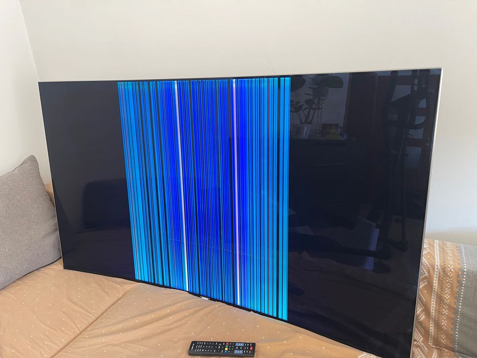 Telewizja Samsung uszkodzony