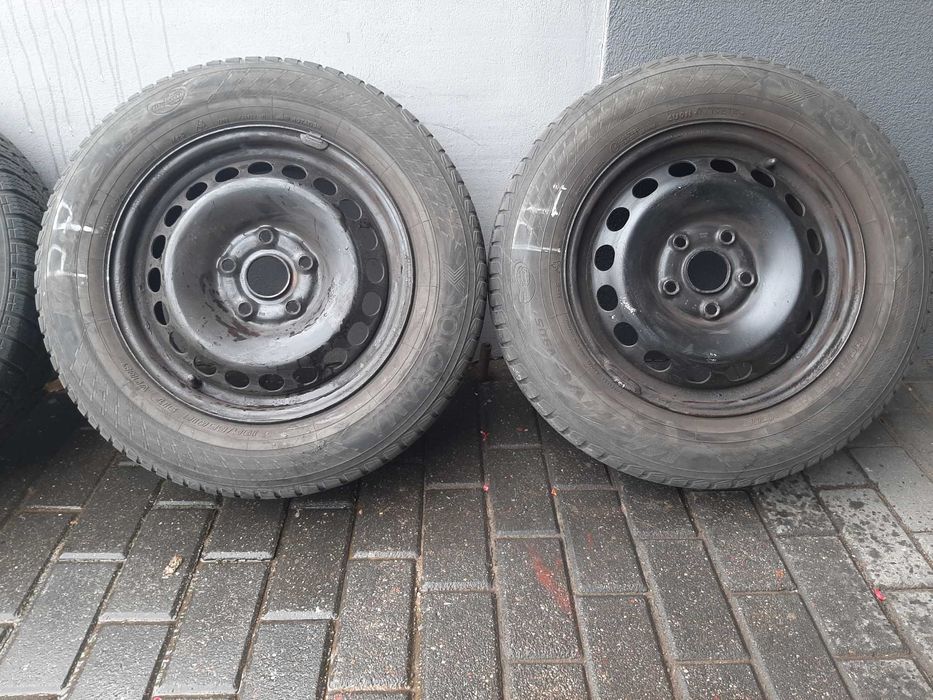 Koła zimowe VW 5x112 195/65 r15  vw golf, pasat