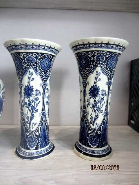 Винтажные вазы від Boch Delfts 1950-60 Голландія