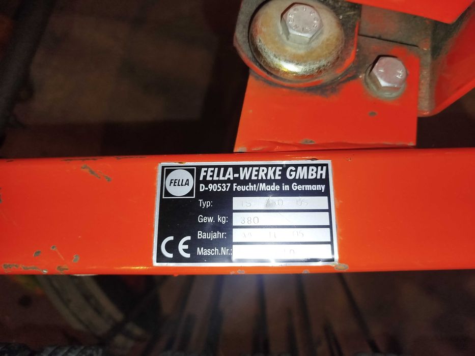 Zgrabiarka Fella 3,5m , nowszy model, nie Pottinger, krone