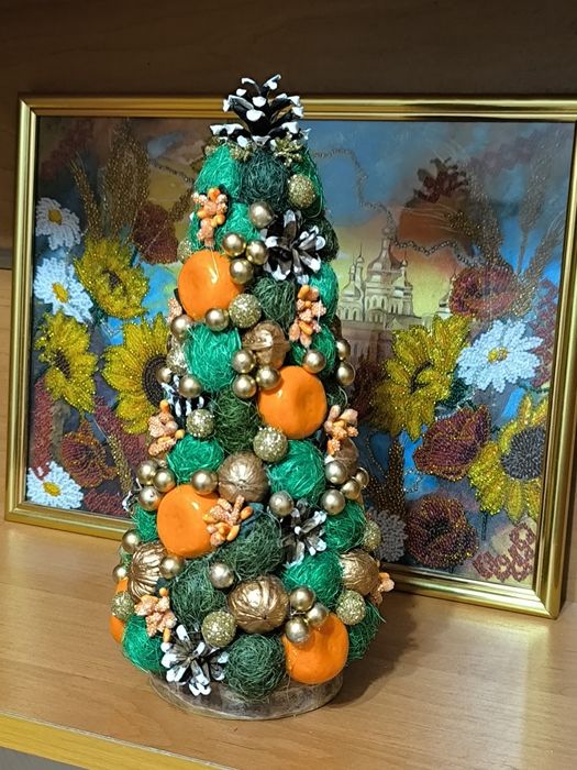 Мандариновая елочка