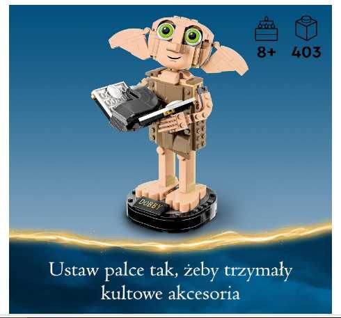 LEGO 76421 Harry Potter Skrzat domowy Zgredek