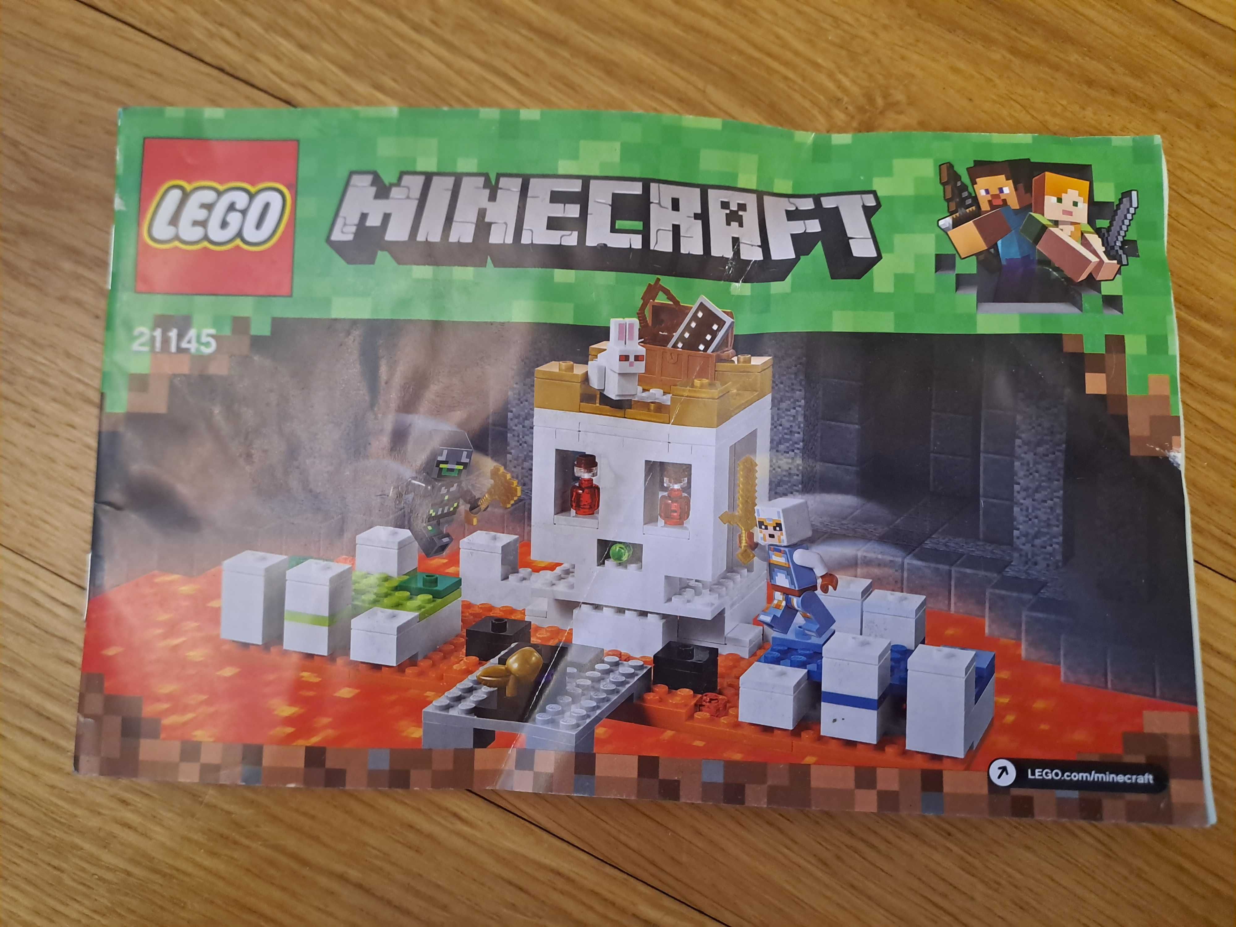 Instrukcja LEGO Minecraft 21145 Czaszkowa arena