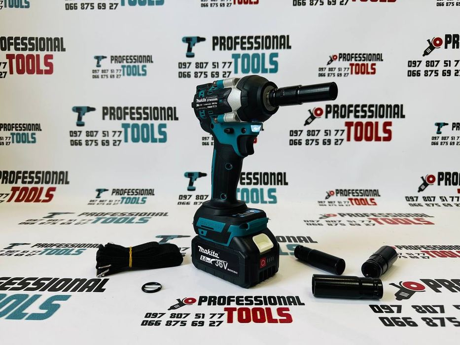 Makita 2/1 Ударний Гайковерт DTW500 + Безщітковий Шуруповерт DHP485BL