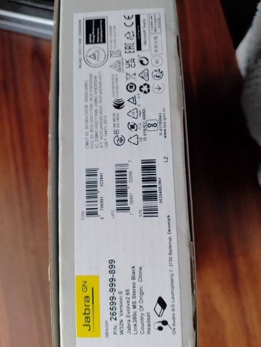 Słuchawki bezprzewodowe Jabra Evolve 2 65