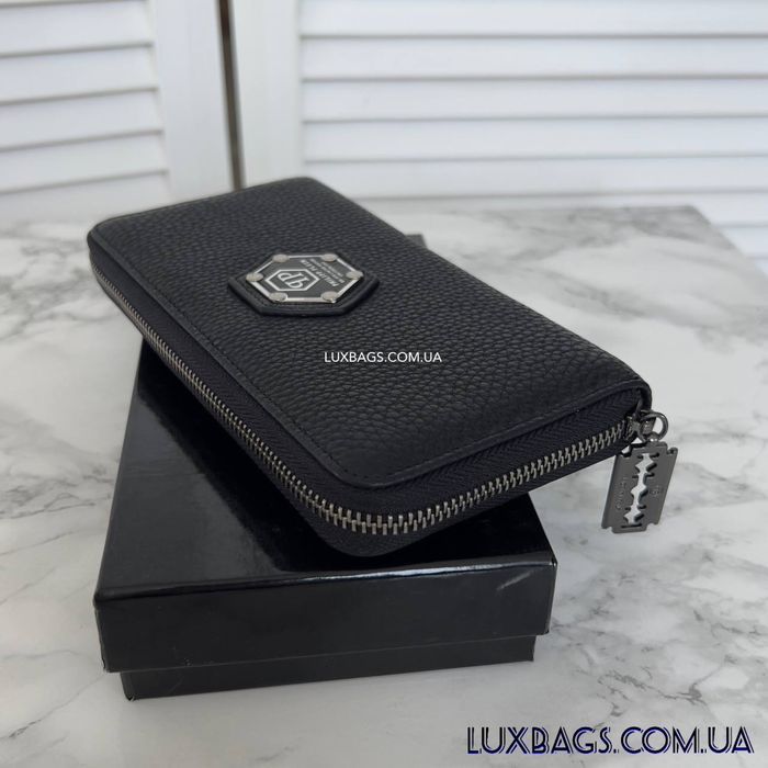 Мужской кожаный кошелёк Philipp Plein