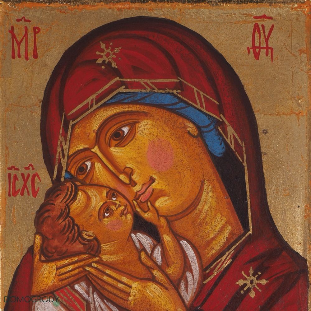 Ikona „Matka Boska Słodko miłująca” Robert Rumin, Nowy Sącz 2008 r.