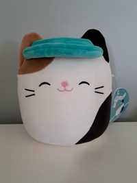 Squishmallows Cam Kot z czapeczką 19cm