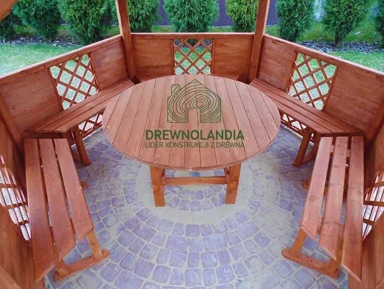 Altana Drewnolandia drewno 320 x 320 x 320cm