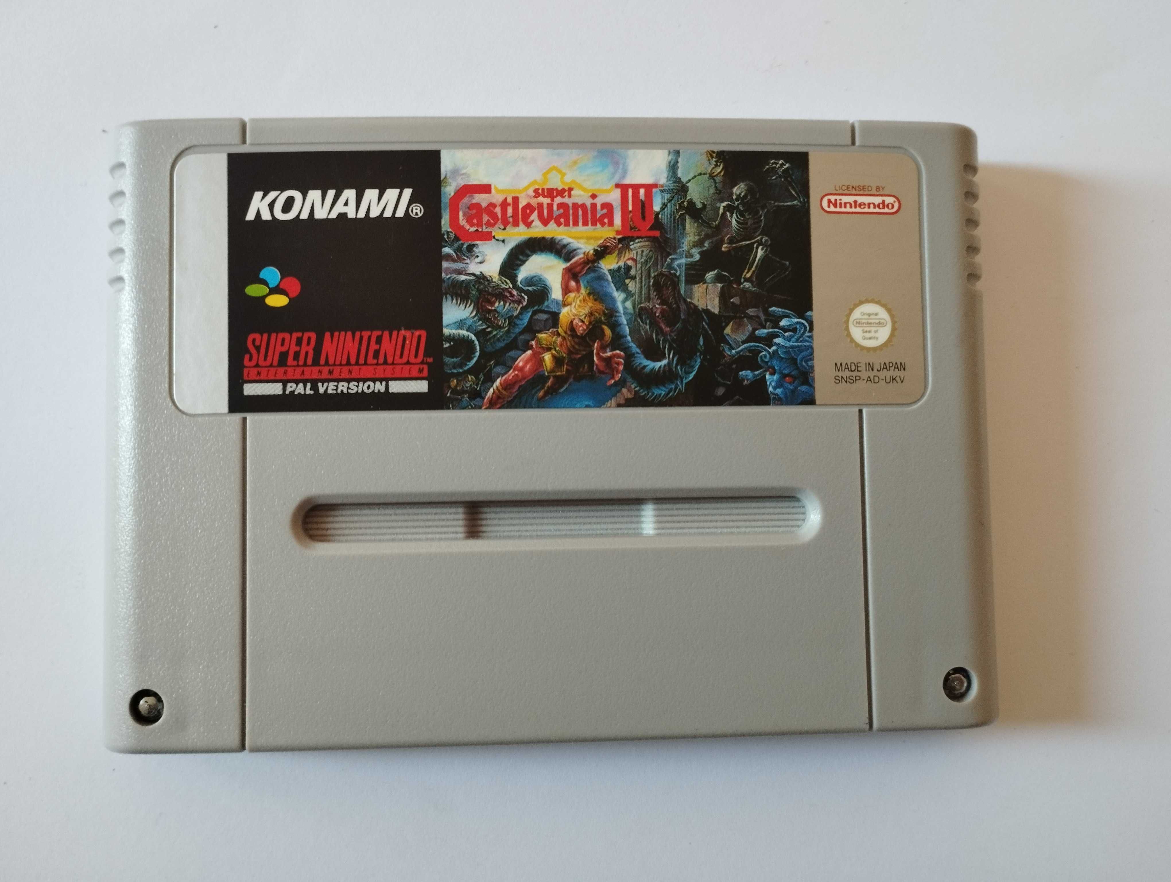 Super Castlevania IV Gra Nintendo Super SNES PAL UKV ang