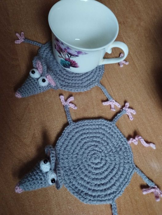 podkładki pod kubki - myszki