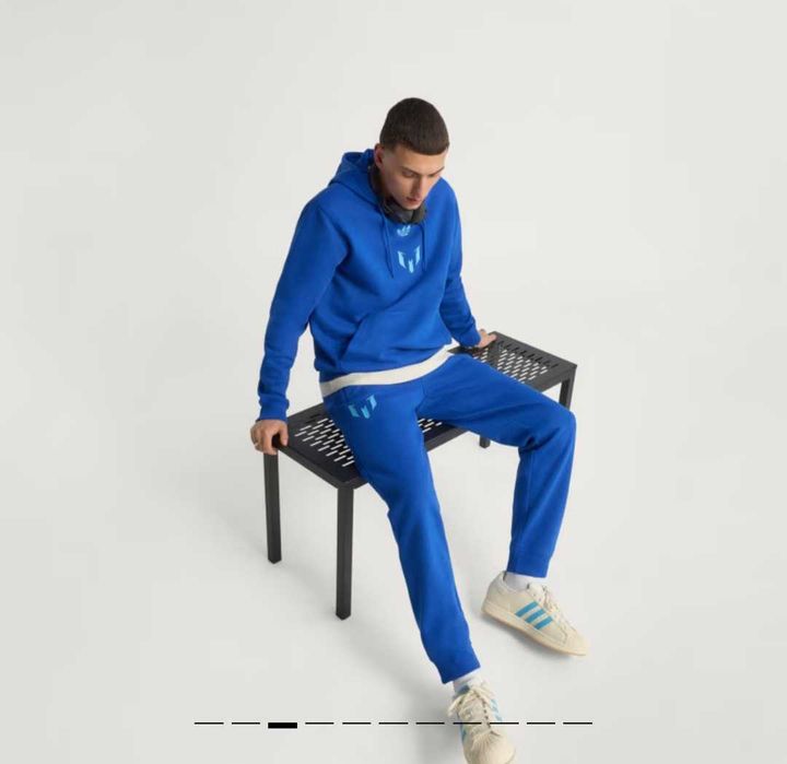 Толстовка adidas логотип мессі messi hoodie royblu jy9550