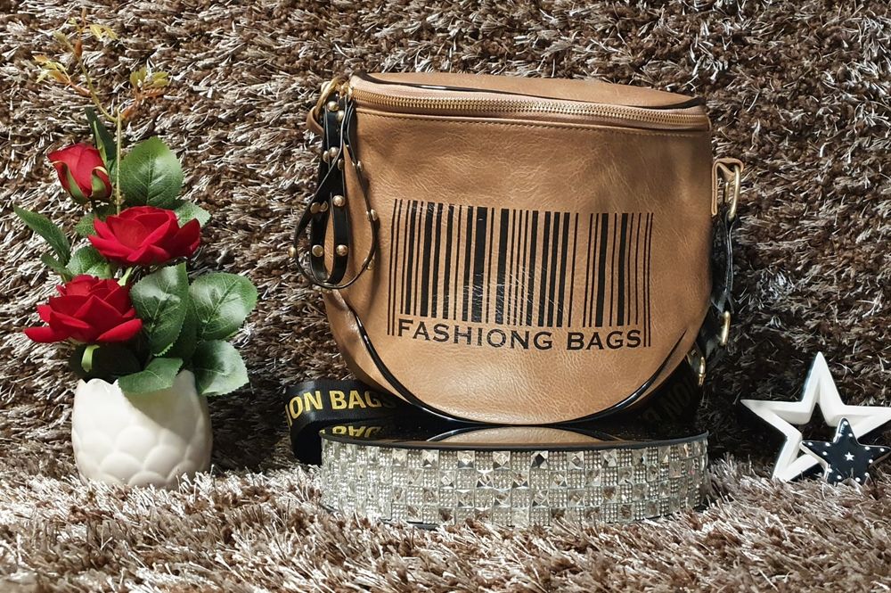 Torebka Brązowa Fashion Bags damska tzw. Chlebaczek