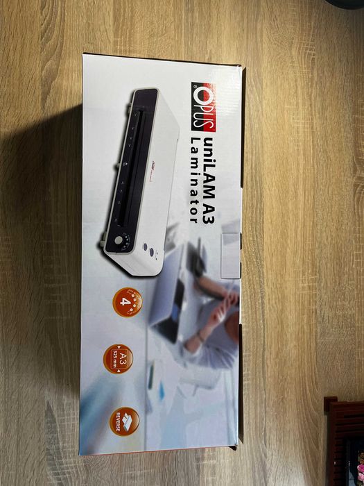 Laminator OPUS uniLAM A3 + folie do laminowania A6-A3 2 LATA GAWRANCJI