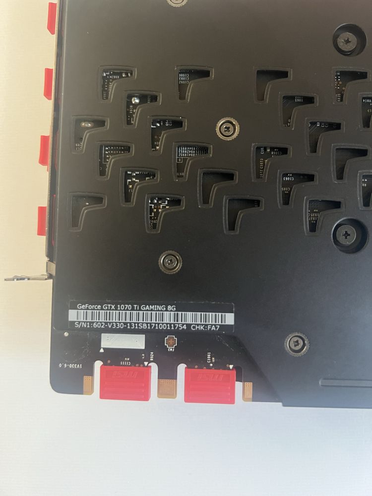 Відеокарта Gtx 1070 Ti Msi Gaming 8gb gddr5