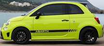 Faixas Autocolante Abarth Sport Turbo