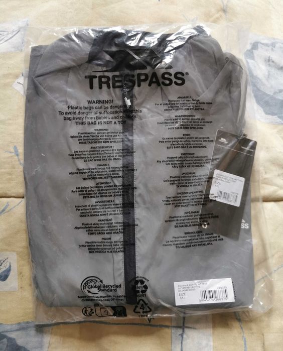 Kurtka odblaskowa  męska Zig tkany  100 % poliester  Silver Reflective