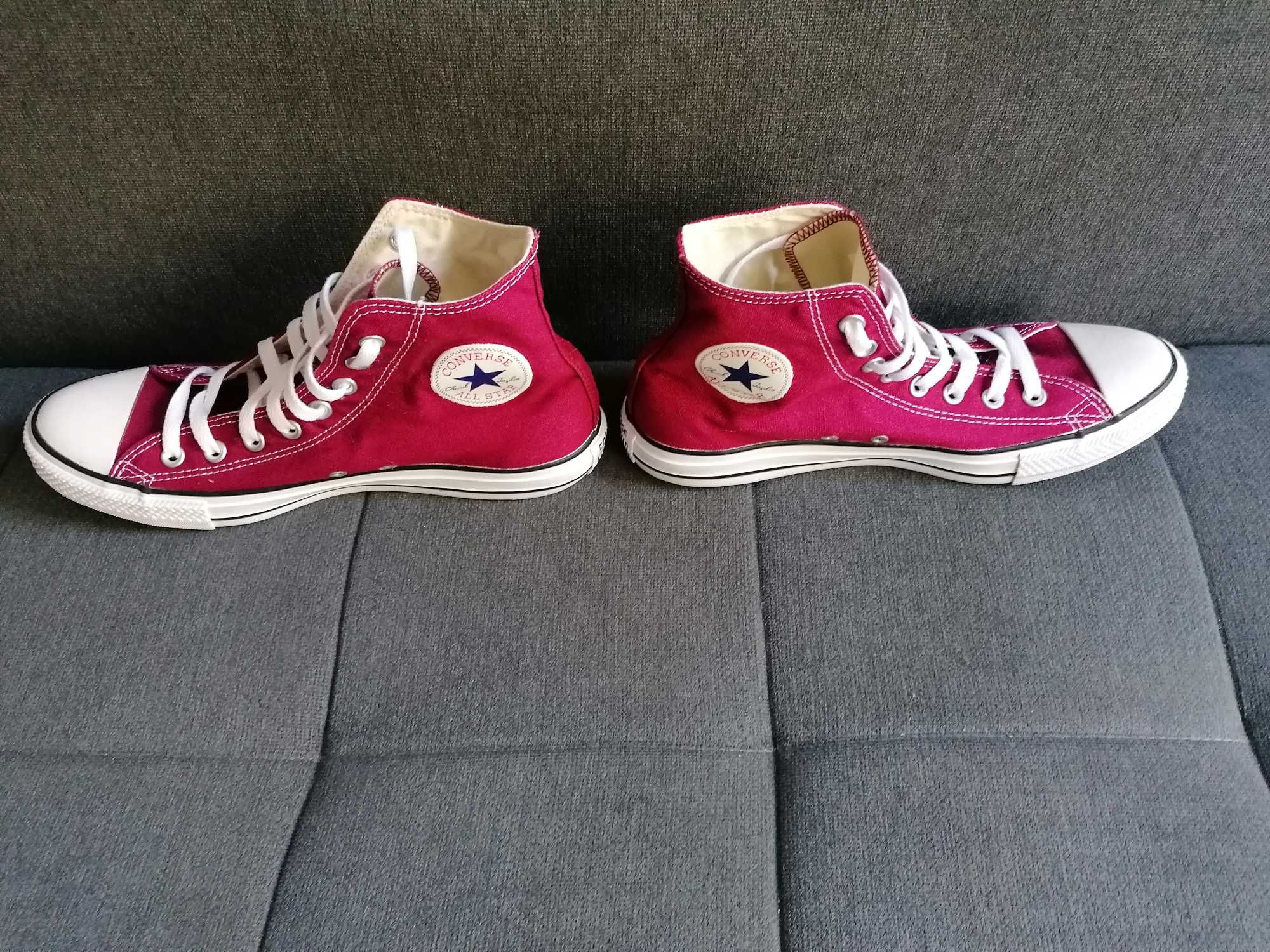 Trampki Converse bordowe czerwone unisex 43