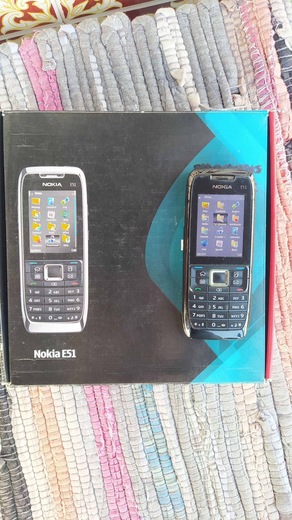 Nokia C3-00, 5310, X2-00, E51, 2630 e 1661 em caixa