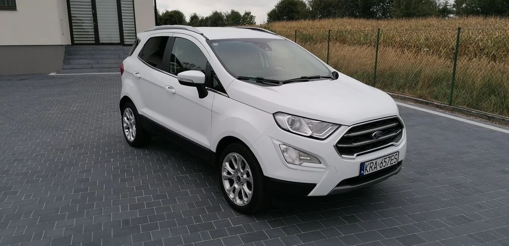 Ford EcoSport 125 koni - NAJBOGATSZE Wyposażenie !!! Piękny-TITANIUM