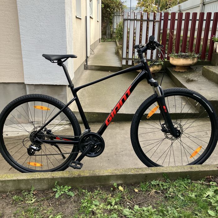 Мужской велосипед гибрид Giant Roam, колеса 28, гидравлика