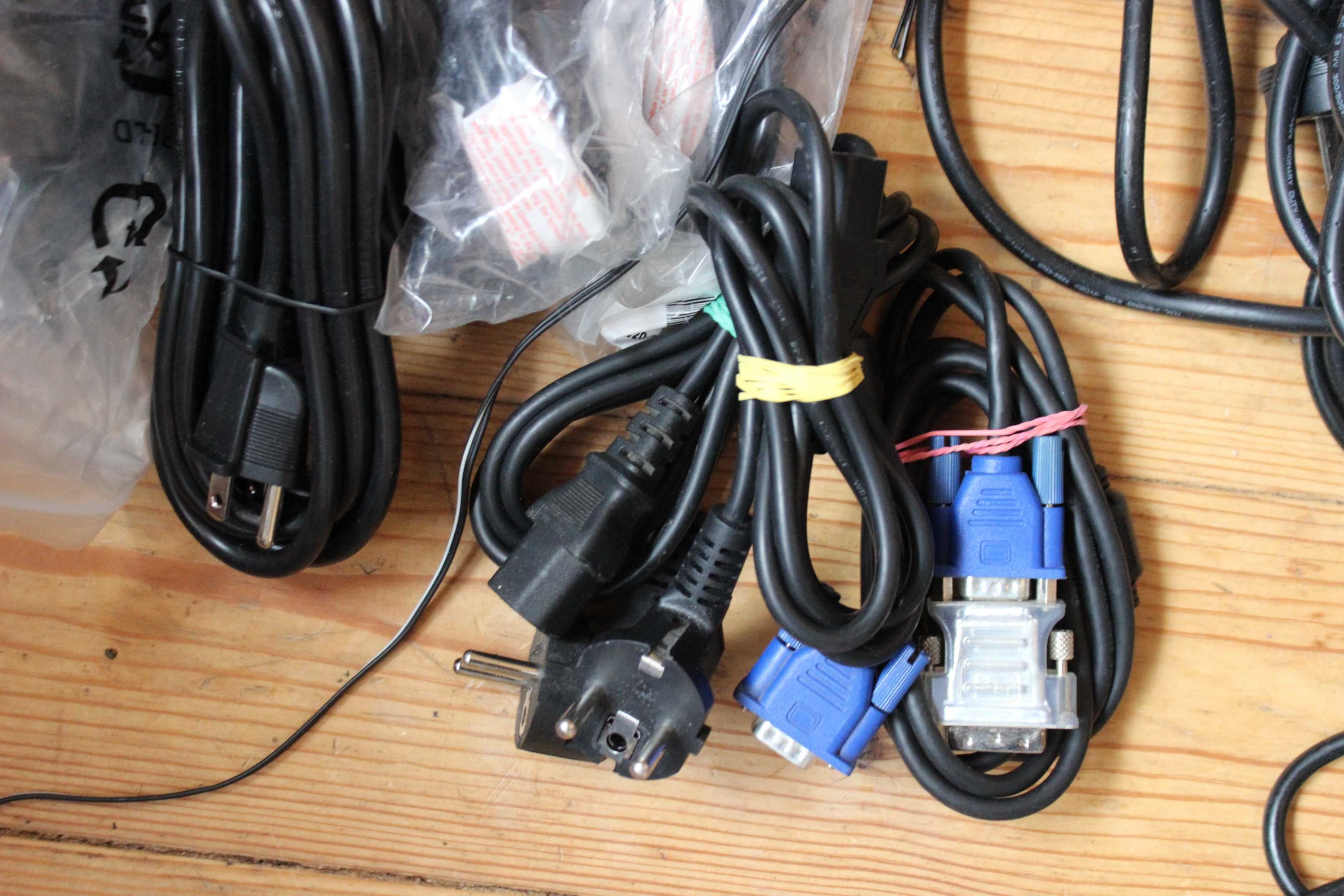 Кабель сетевой, шнур питания ПК, USB, VGA