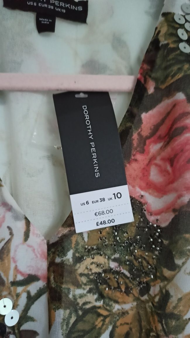 Nowa sukienka Dorothy Perkins kwiaty wesele