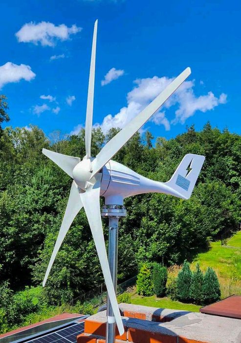 Turbina wiatrowa 6KW+ magazyn Deye 5KWH + fotowoltaika 1,8KW