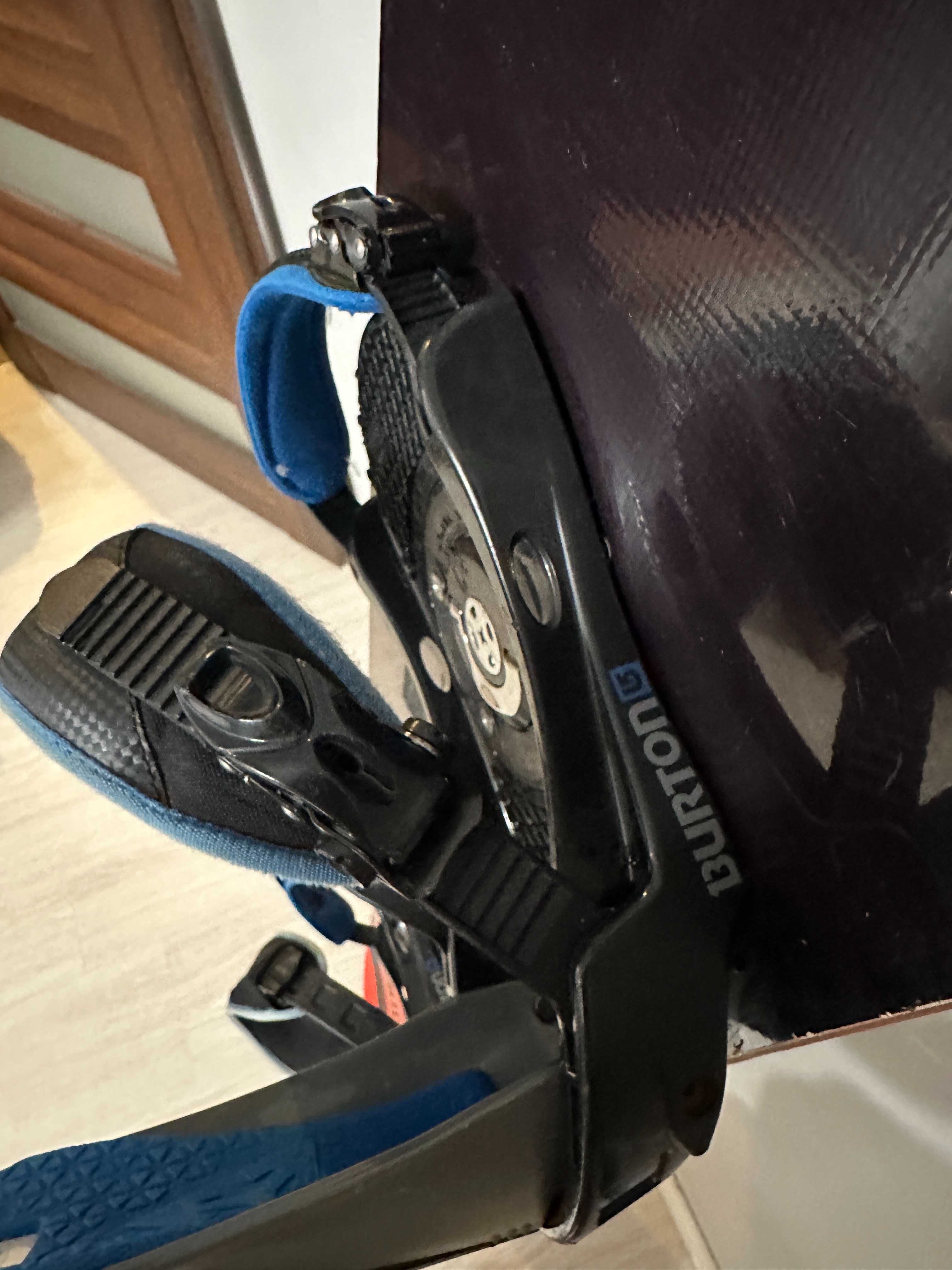Deska Snowboardowa Goltes +Wiązania Burton + buty Head Super  Stan