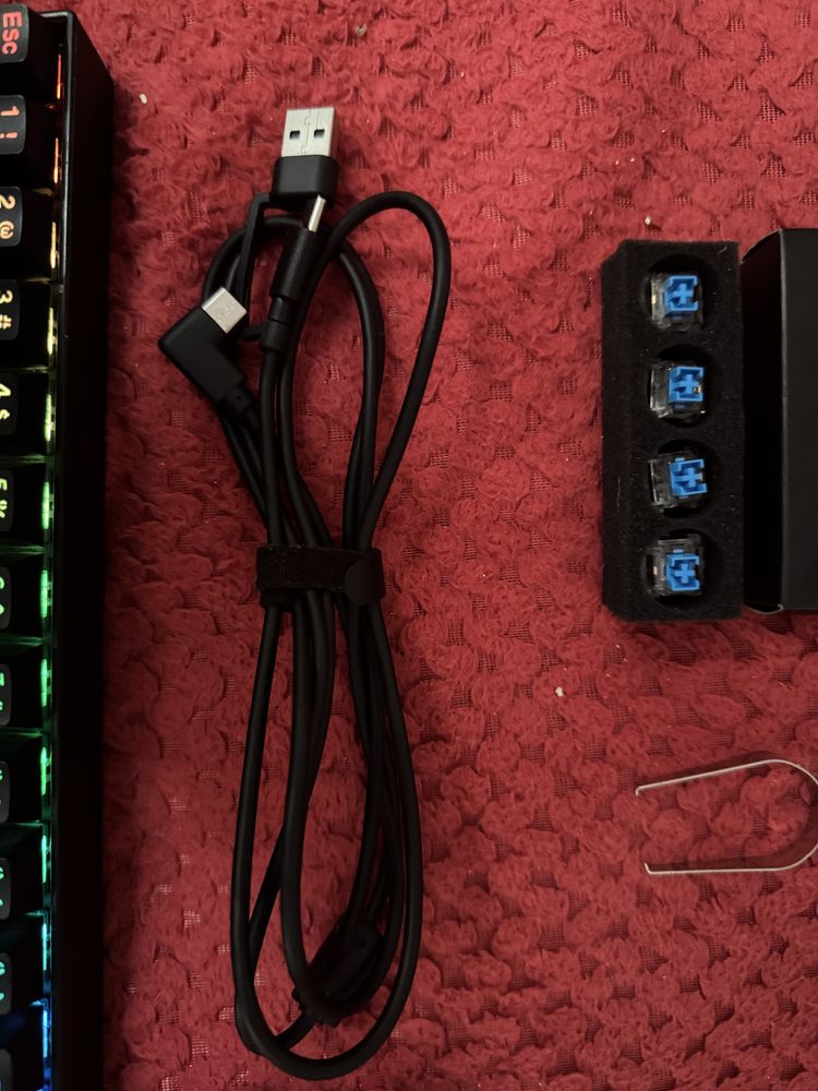 Teclado Gamer RedDragon +Mouse Gamer RedDragon