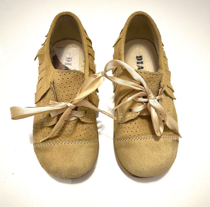 Sapatos carneiras camel - tamanho 24