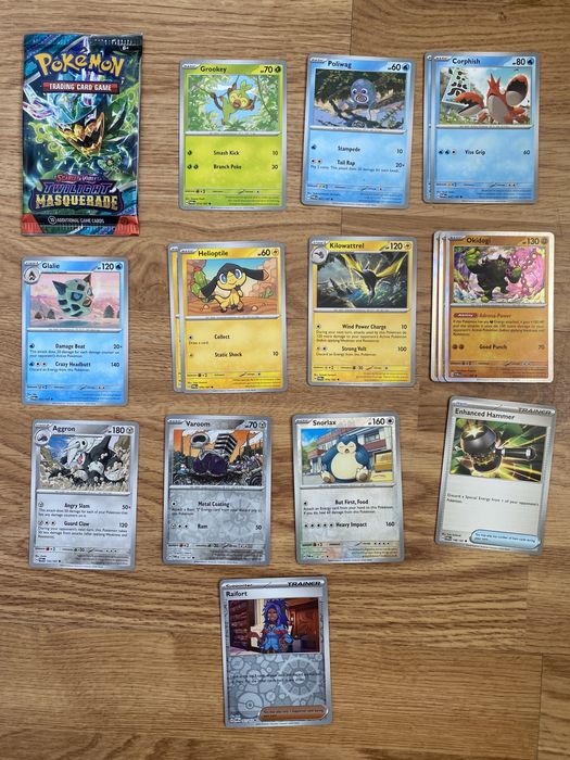 16 Cartas Pokémon Twilight Masquerade