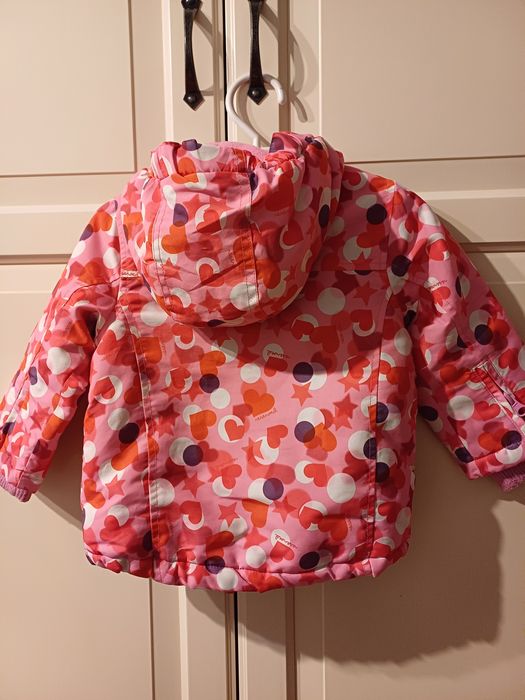 Kurtka zimowa dla dziewczynki 12-18 miesięcy