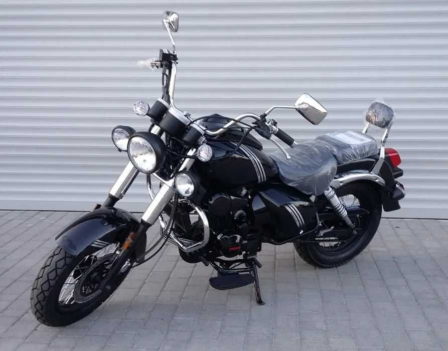 Новый Мотоцикл Чоппер Motoleader ML250 Travels Чёрный, КРЕДИТ, Сервис