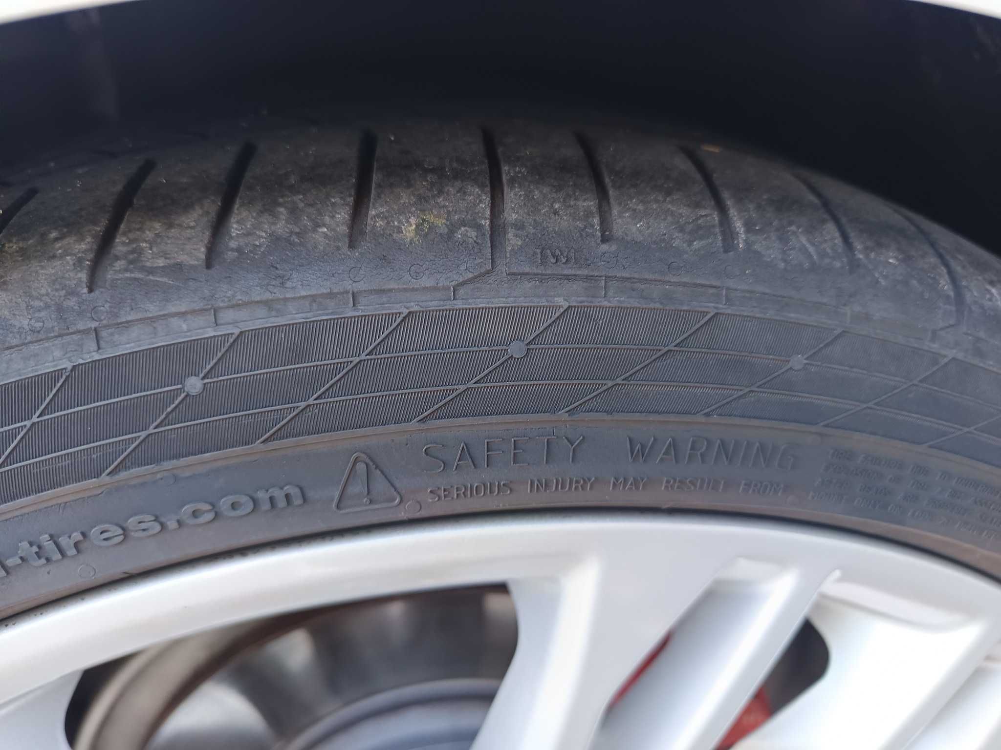 Komplet felg letnich Audi A7  20" 5x112 z oponami