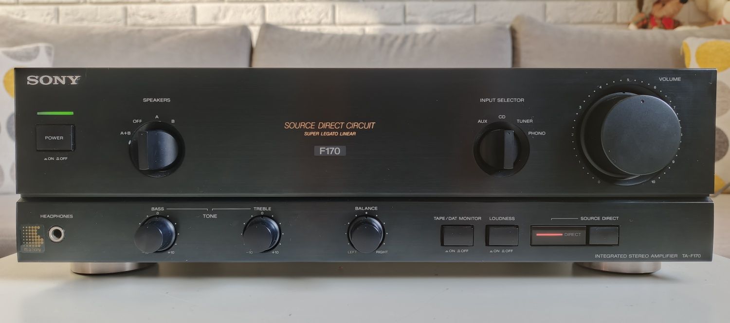 SONY TA-F170 zintegrowany wzmacniacz stereo HI-FI. Fajny stan.