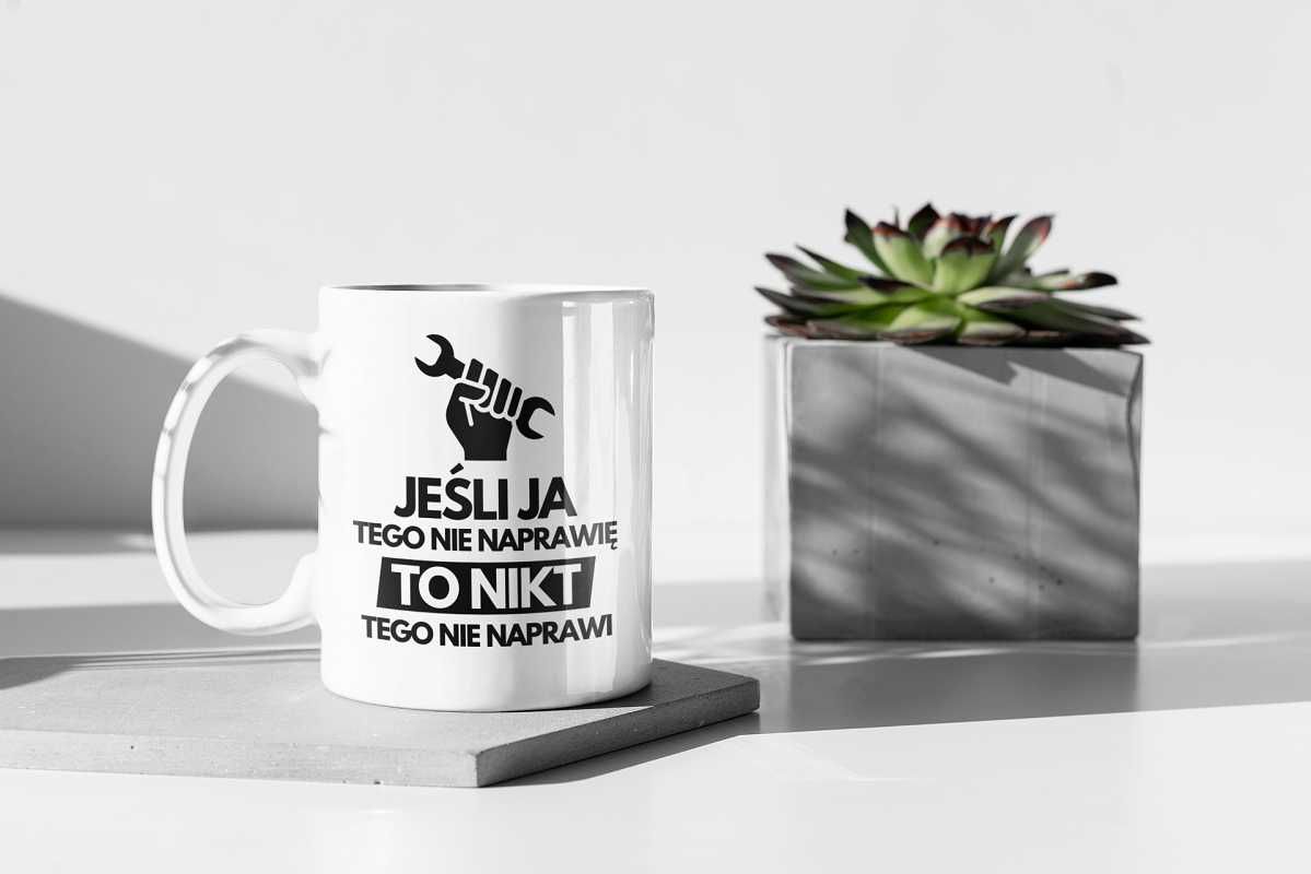 Kubek na prezent ZŁOTA RĄCZKA dla Niego na URODZINY